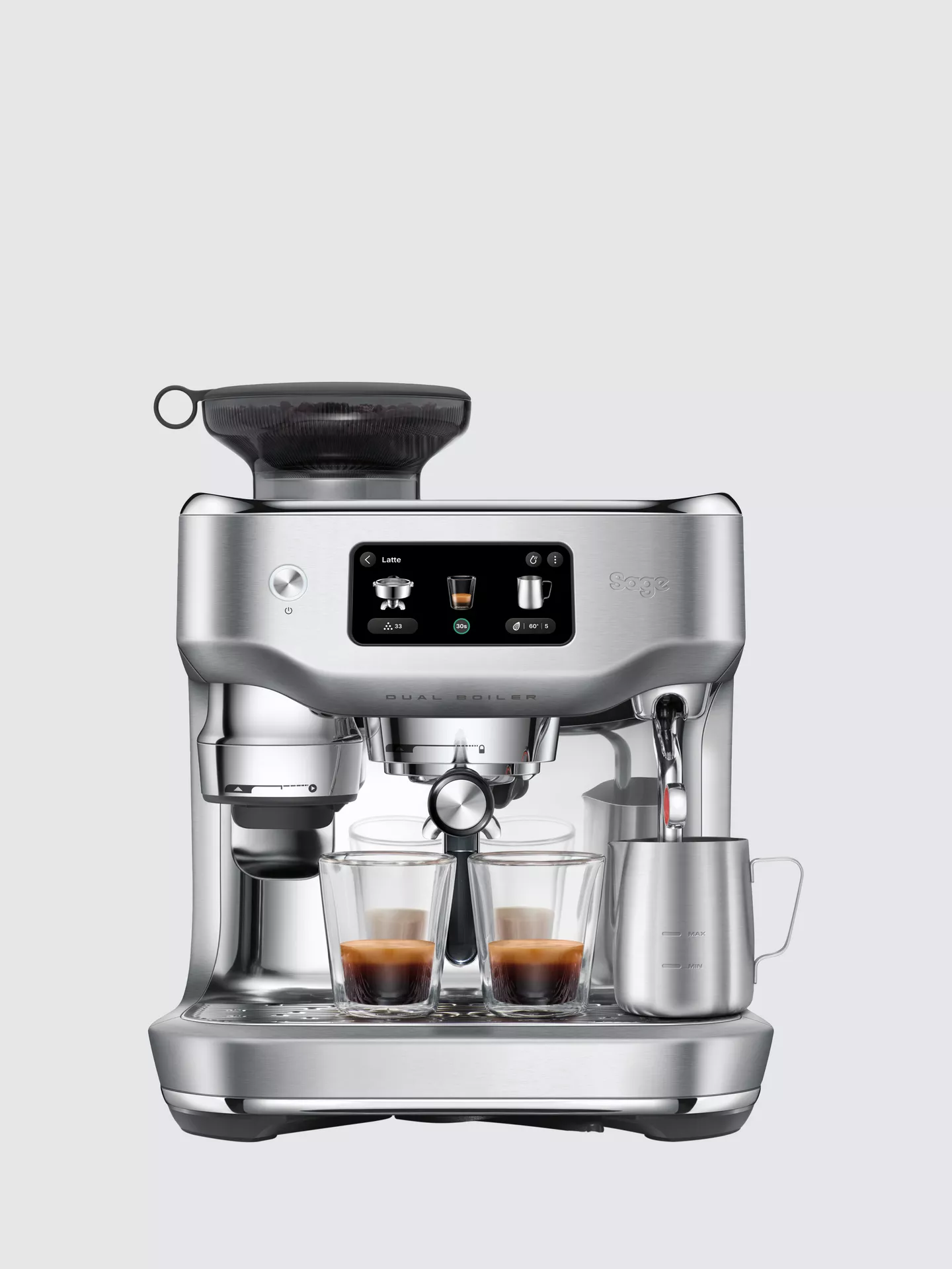 Sage Oracle Dual Boiler Grinder